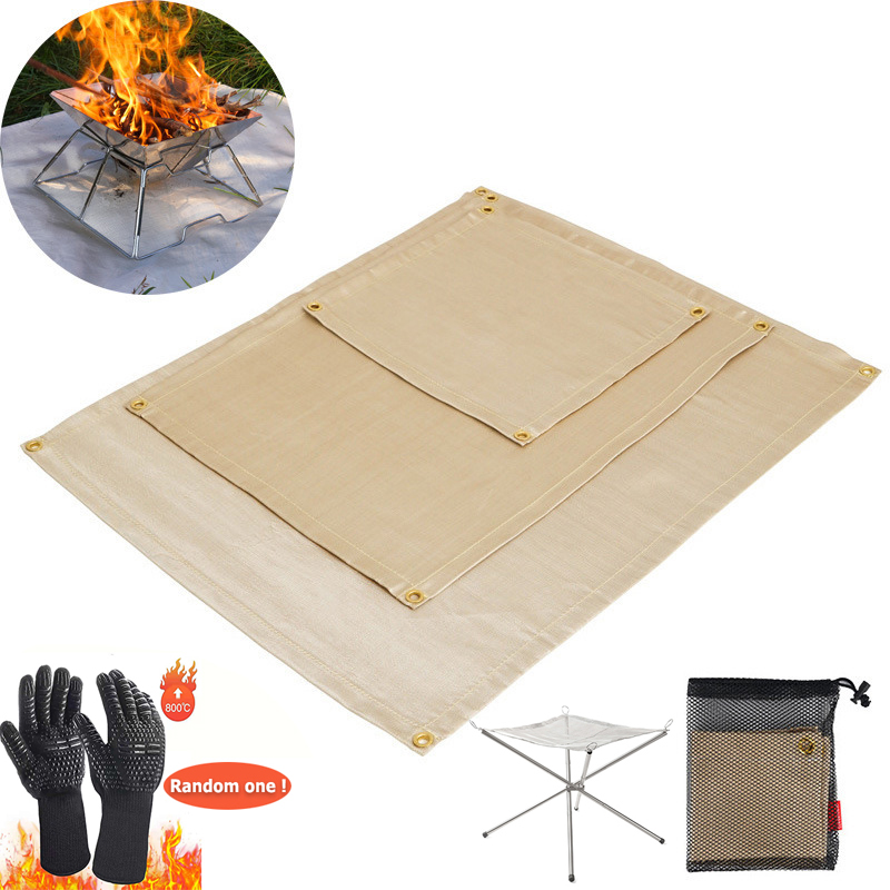 Outdoor Camping Rug - Outdoor Camping Feuerfeste Decke Picknick Grill