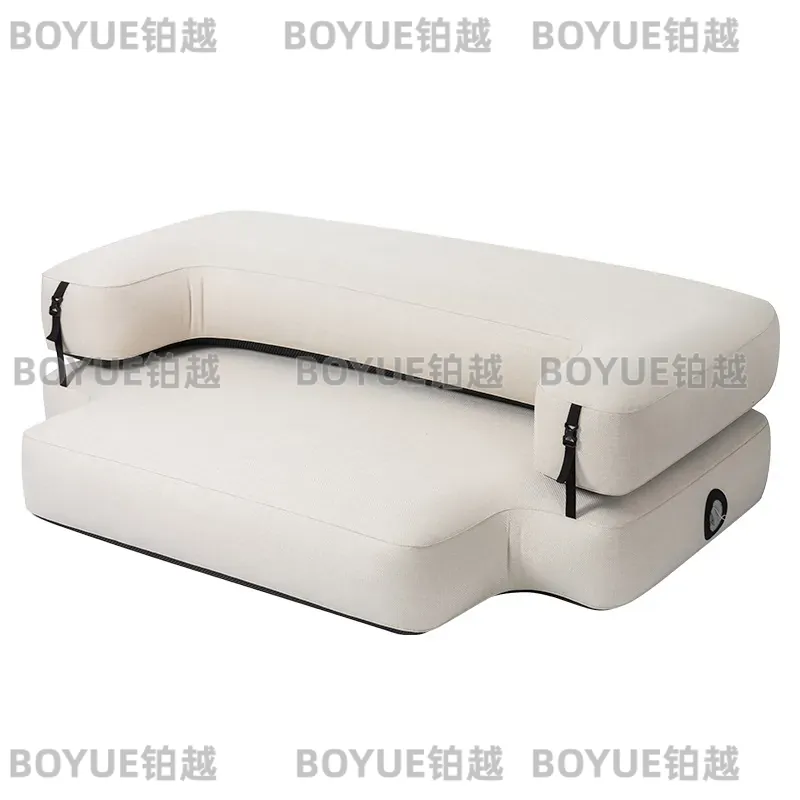 Outdoor Camping Recliner - Outdoor Aufblasbares Sofa-Bett Luxus-Camping-Liegestuhl Doppelfunktions-Haushaltsliege Tragbare