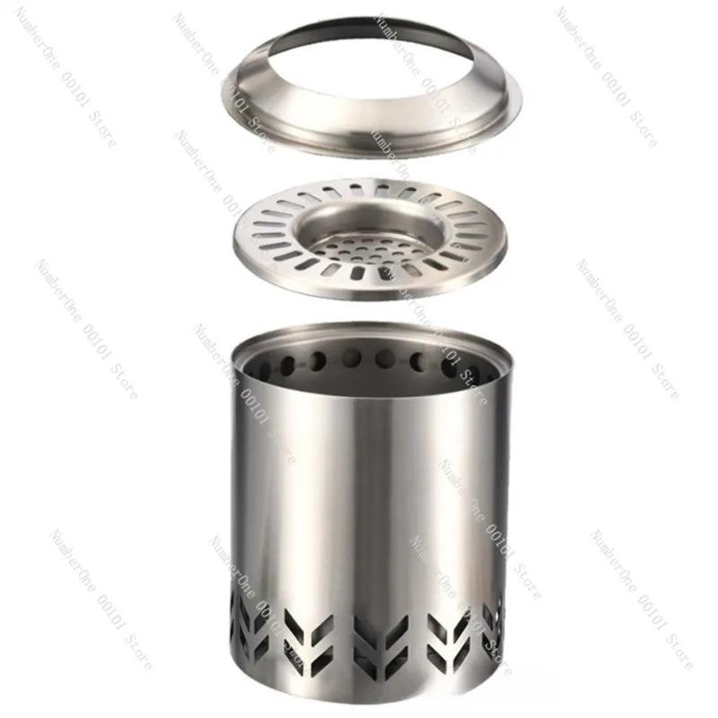 Rauchfreier, holzverbrennender – Outdoor Camping Wood Burning Stove Bewertung und Preis