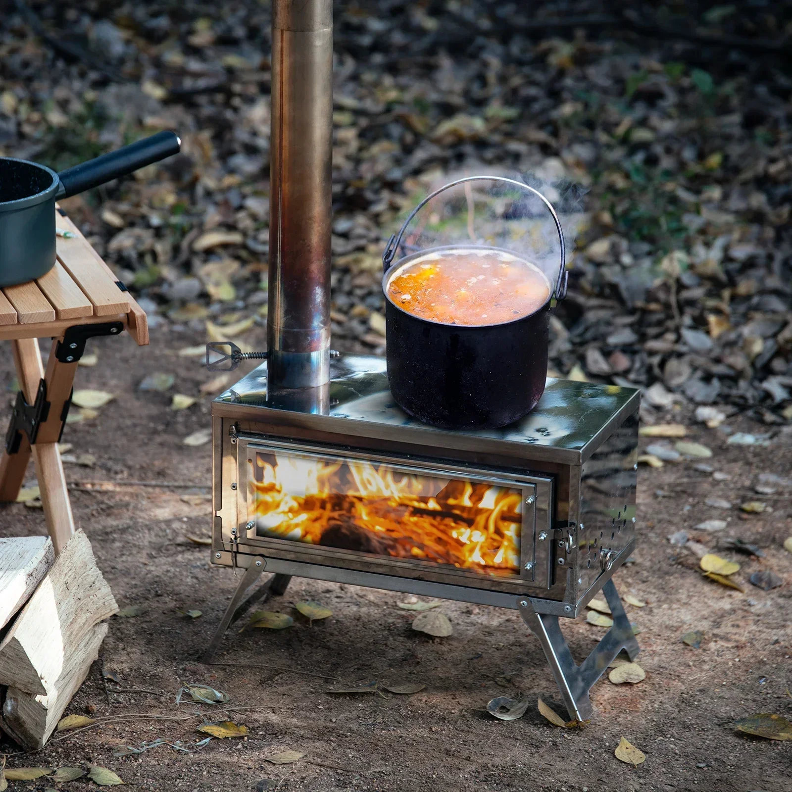 CHANGE MOORE Outdoor Tragbarer – Outdoor Camping Wood Burning Stove Bewertung und Preis