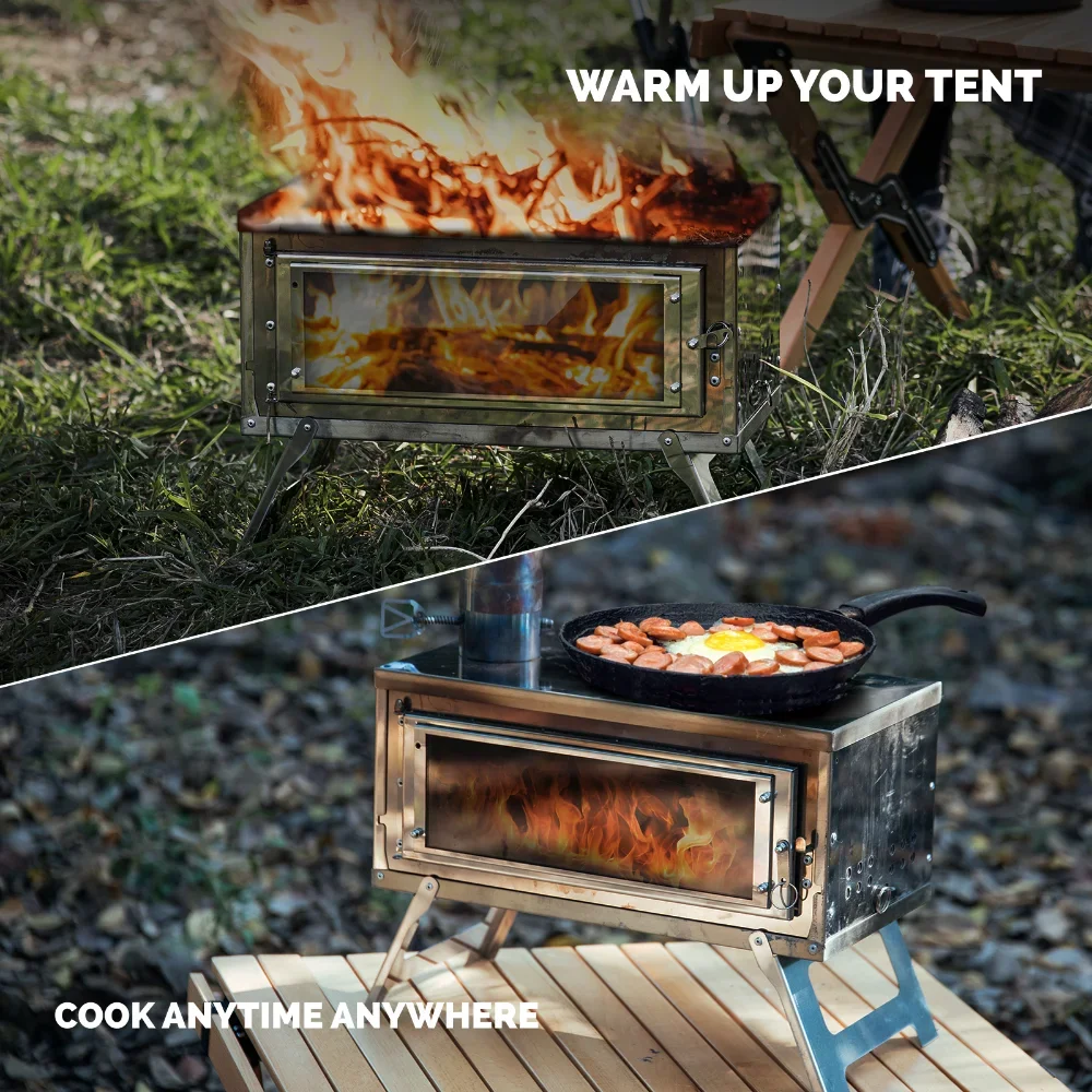 CHANGE MOORE Outdoor Tragbarer – Outdoor Camping Wood Burning Stove Bewertung und Preis