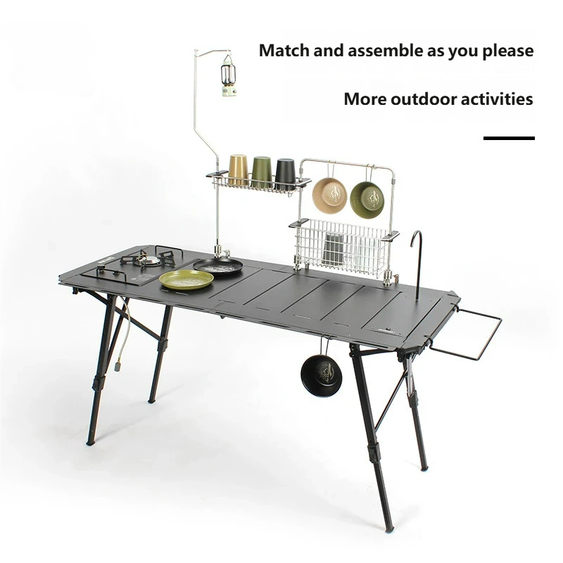 Tragbarer Aluminium-Legierung  – Outdoor Camping Cooking Table Bewertung und Preis