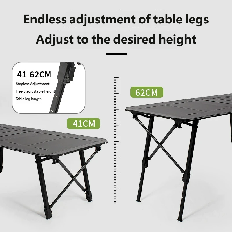 Tragbarer Aluminium-Legierung  – Outdoor Camping Cooking Table Bewertung und Preis