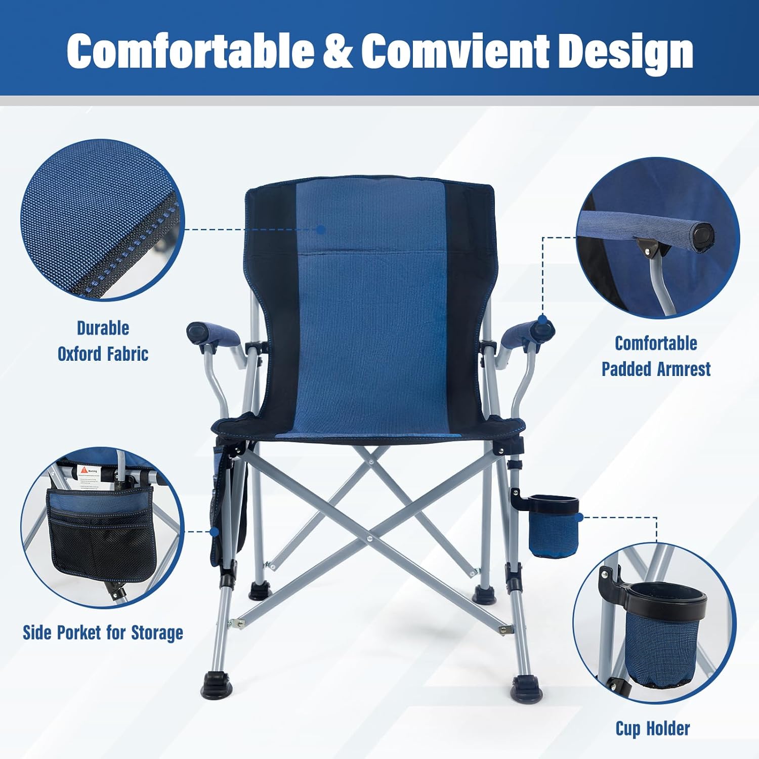 Fabrik-Großhandel: Tragbarer K – Outdoor Camping Recliner Bewertung und Preis