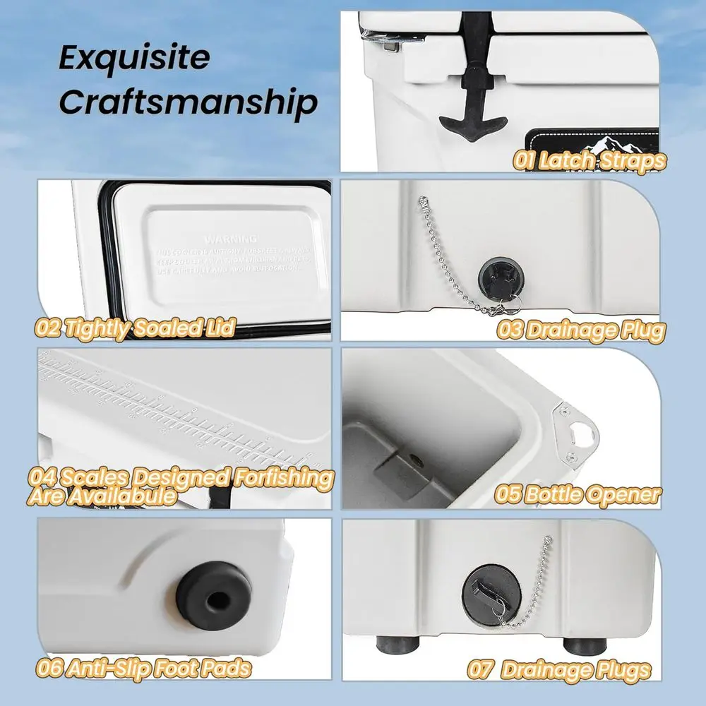 65-Liter Weißer Hochleistungs- – Outdoor Camping Jobs Bewertung und Preis