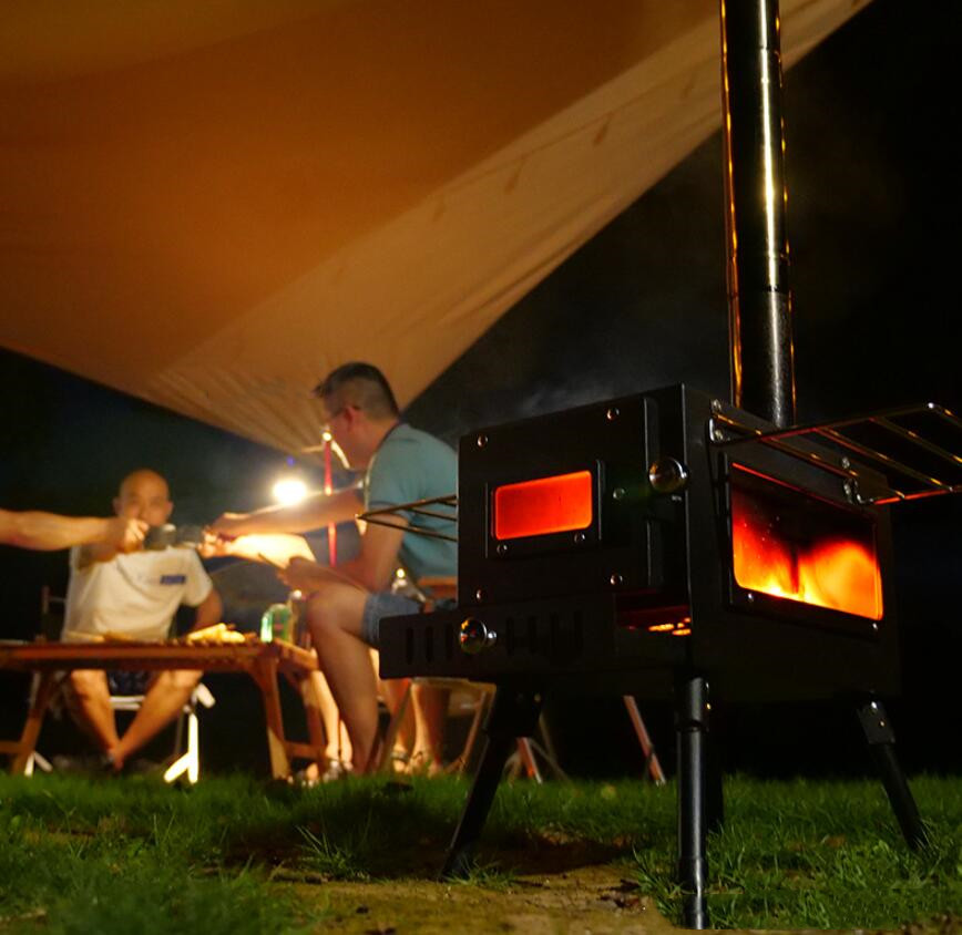 Tragbarer Outdoor-Camping-Holz – Outdoor Camping Wood Burning Stove Bewertung und Preis