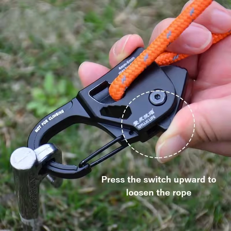 Zeltseilspanner aus Aluminiuml – Outdoor Camping Extension Cord Bewertung und Preis