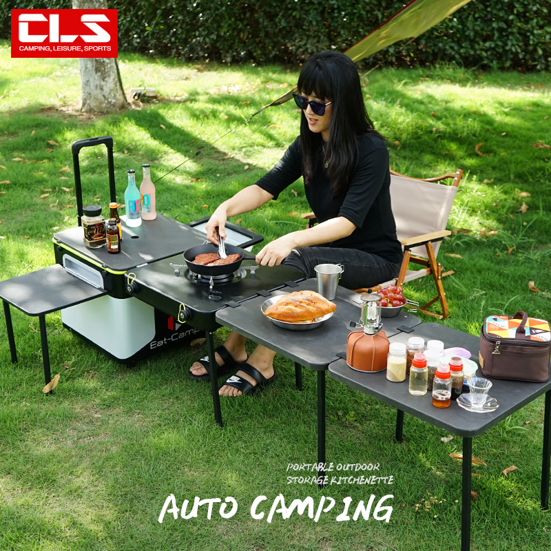 Tragbarer Mobiler Camping-Küch – Outdoor Camping Cooking Table Bewertung und Preis