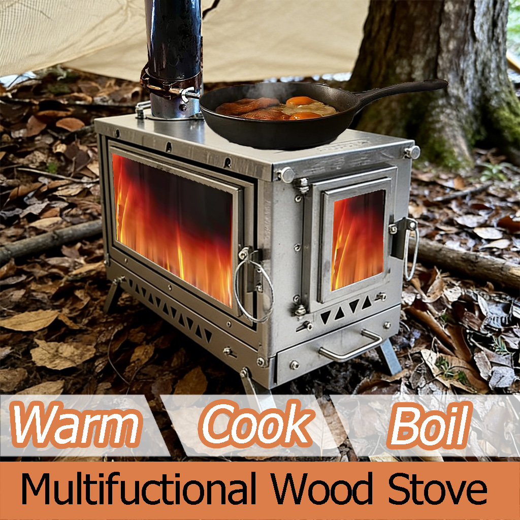 DANCHEL T3 Titan-Zeltofen, Fal – Outdoor Camping Wood Burning Stove Bewertung und Preis