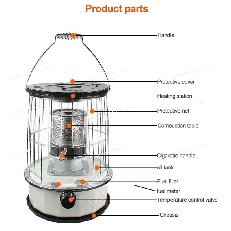 Tragbarer Heizofen für Eisfisc – Outdoor Camping Heater Bewertung und Preis