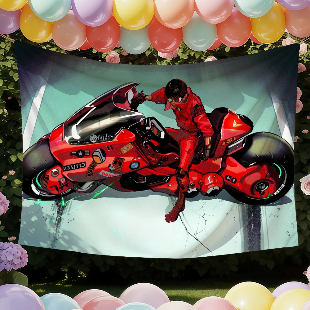 Anime A-Akira-Flagge, dekorati – Outdoor Camping Anime Bewertung und Preis
