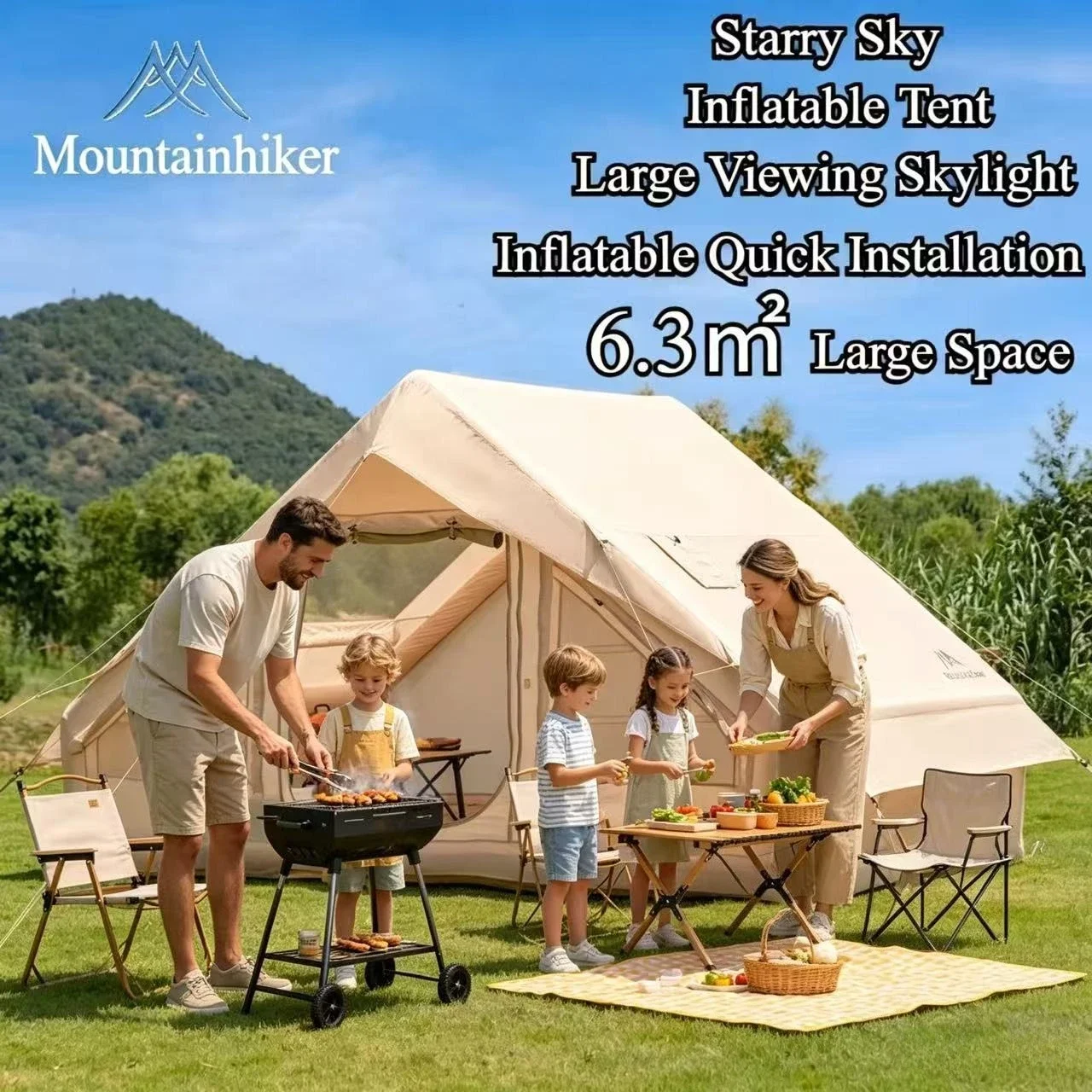 MOUNTAINHIKER Extra Großes Auf – Outdoor Camping House Bewertung und Preis