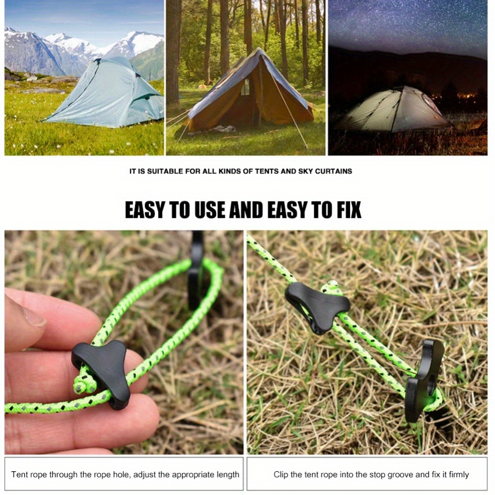 10 stücke Camping Zelt Seil Sc – Outdoor Camping Extension Cord Bewertung und Preis