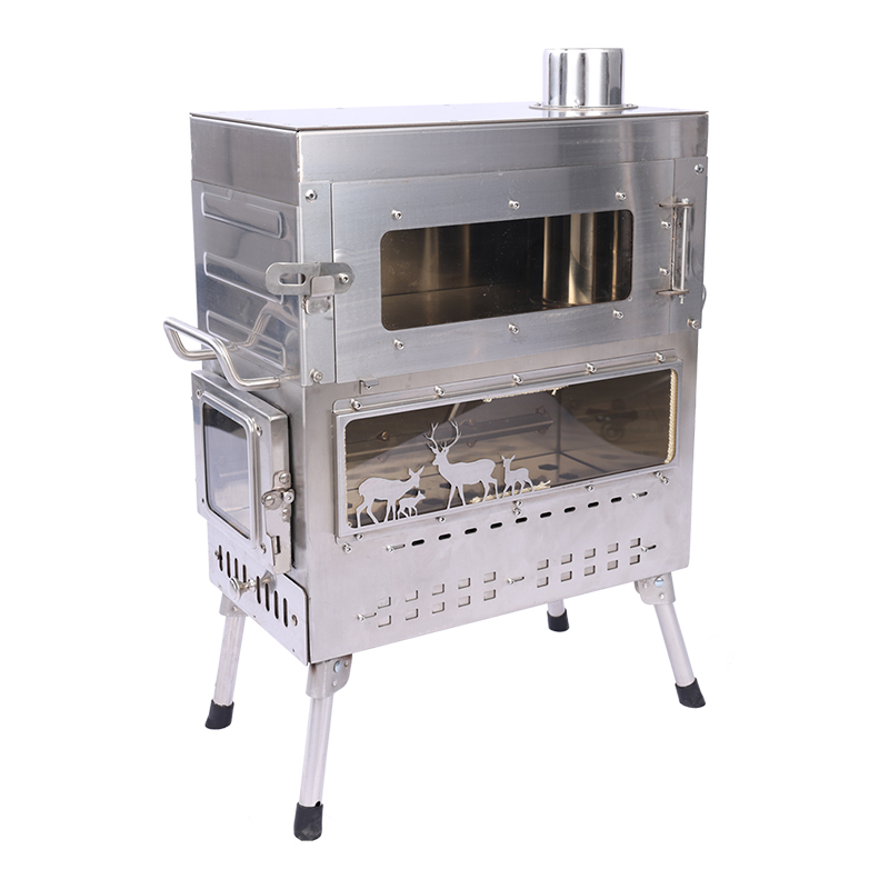 Premium Edelstahl Holzofen Cam – Outdoor Camping Wood Burning Stove Bewertung und Preis