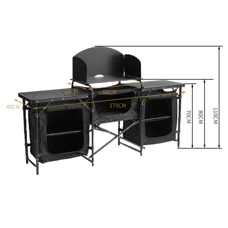 Moderner Multifunktionaler Alu – Outdoor Camping Cooking Table Bewertung und Preis