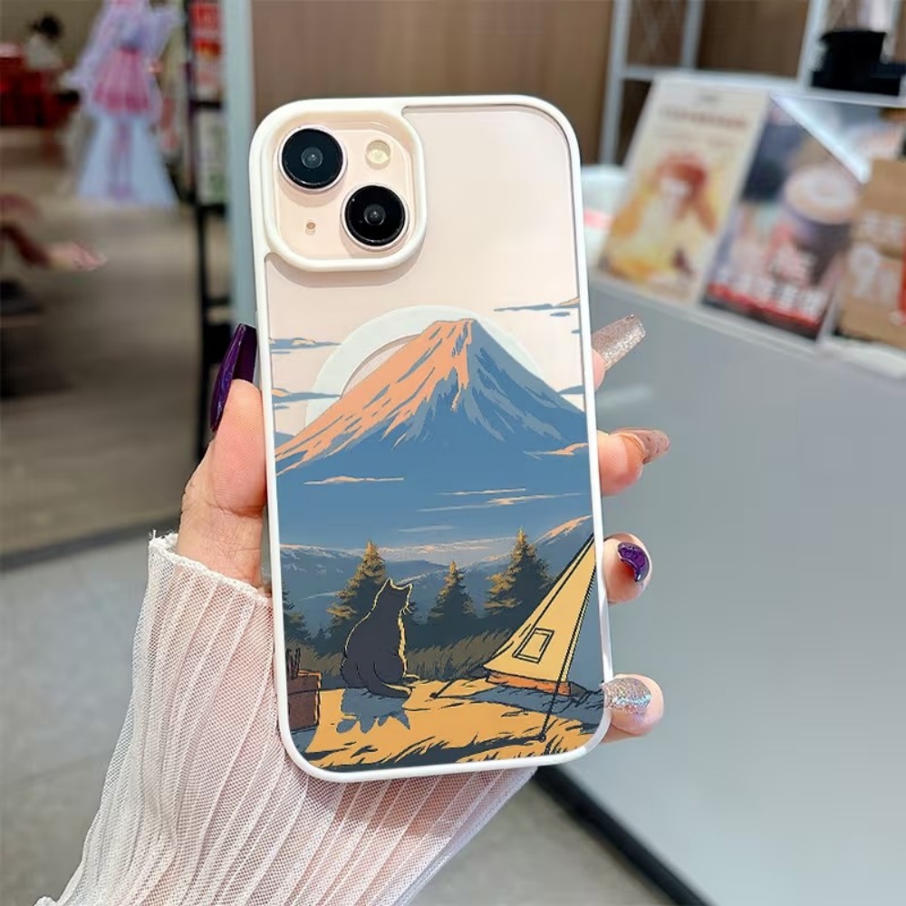 Anime Berg-Camping PC-Handyhül – Outdoor Camping Anime Bewertung und Preis