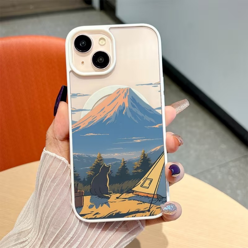Anime Berg-Camping PC-Handyhül – Outdoor Camping Anime Bewertung und Preis
