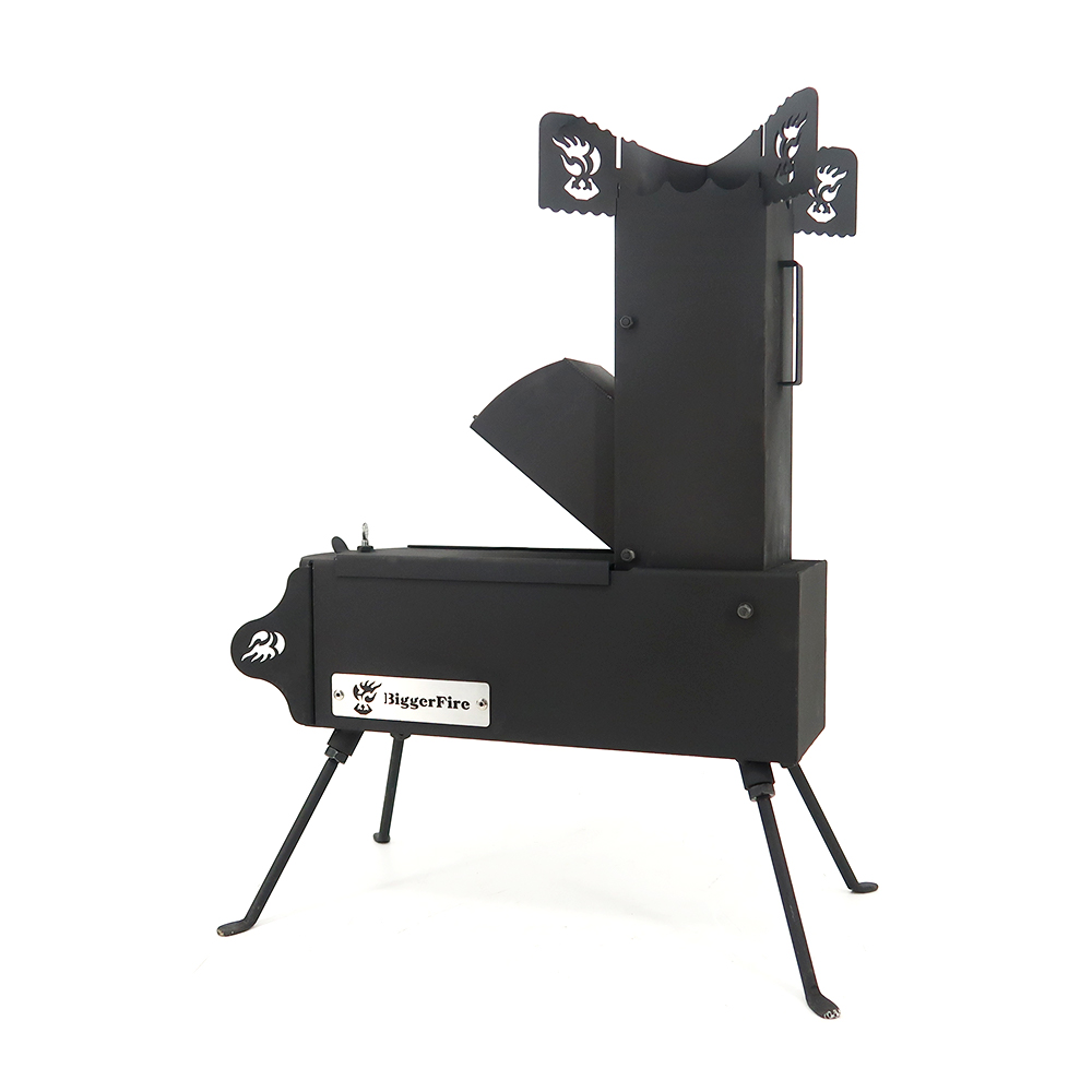 Tragbarer Holzofen zum Kochen, – Outdoor Camping Wood Burning Stove Bewertung und Preis