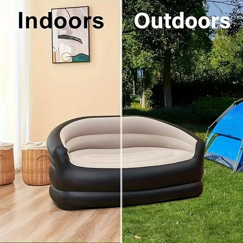 Tragbares aufblasbares Bett fü – Outdoor Camping Recliner Bewertung und Preis