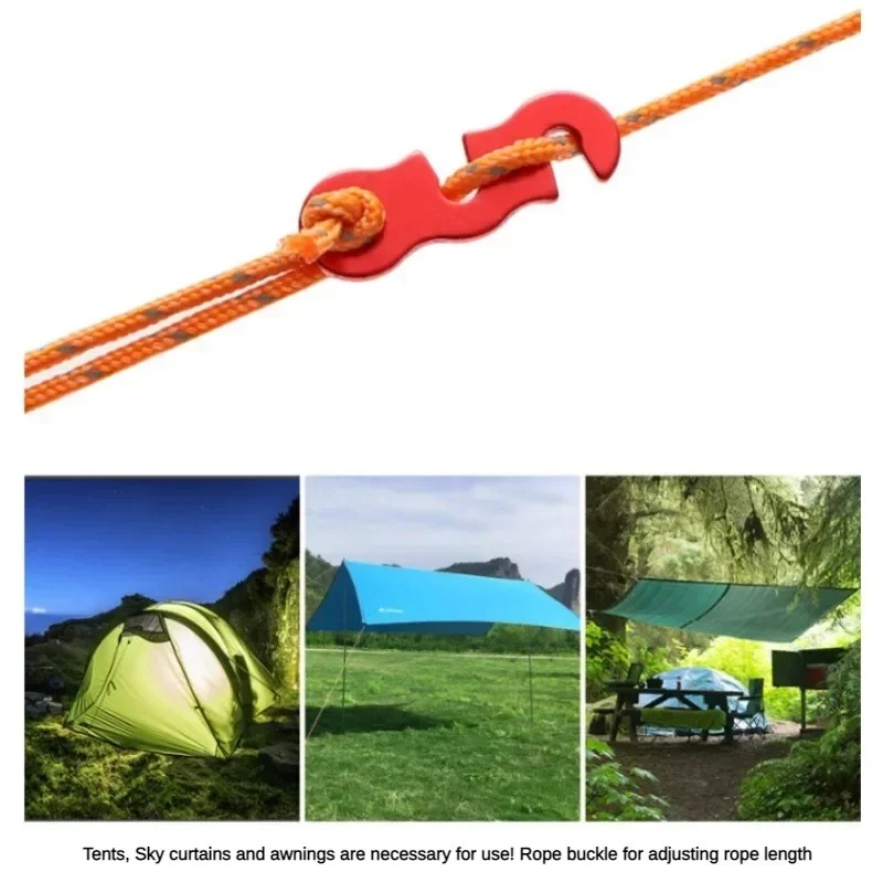 Dreifach-Augen-S-förmiger Zelt – Outdoor Camping Extension Cord Bewertung und Preis
