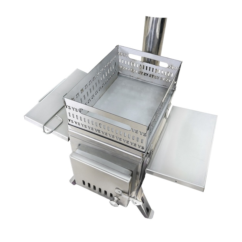 Edelstahl-Saunaofen für Outdoo – Outdoor Camping Wood Burning Stove Bewertung und Preis