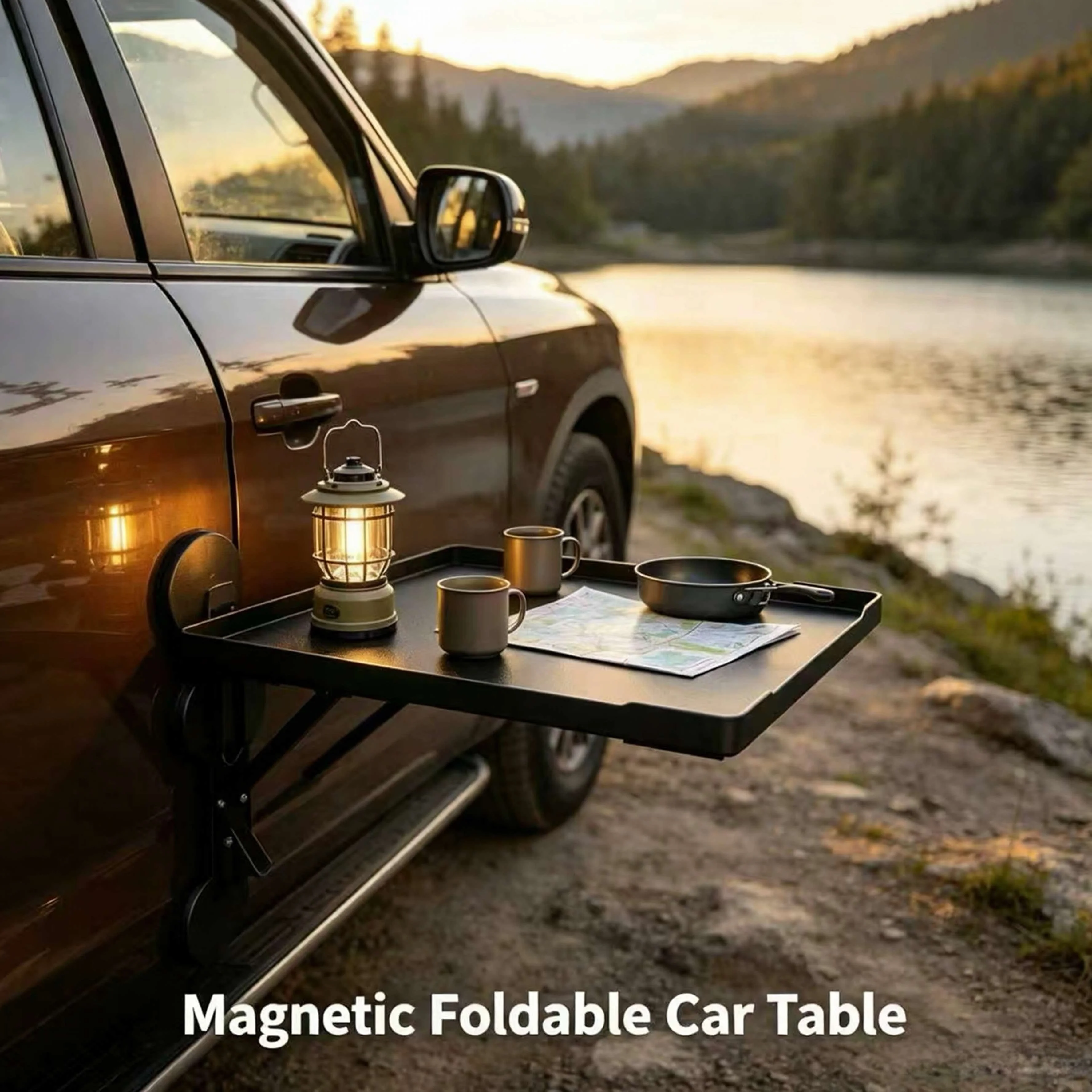 Tragbarer Auto-Seitentür-Hänge – Outdoor Camping Cooking Table Bewertung und Preis
