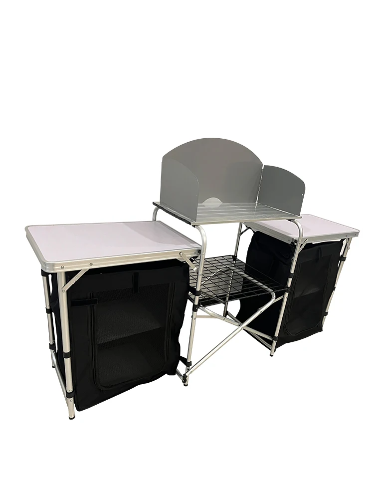 Tragbare Aluminium-Klappküche  – Outdoor Camping Cooking Table Bewertung und Preis