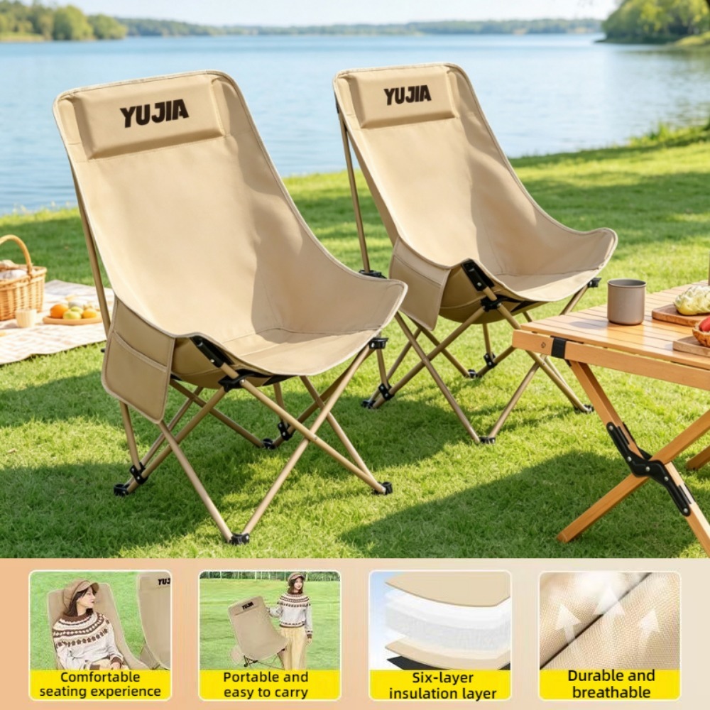Outdoor-Klappstuhl, tragbarer, – Outdoor Camping Recliner Bewertung und Preis